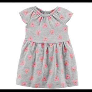 NEW! Carter’s Baby Girls Heart Dress